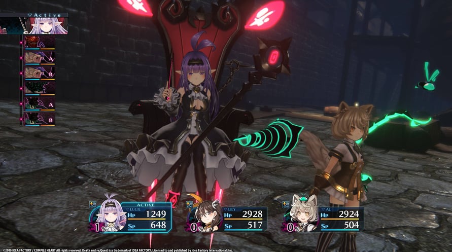 Death end re;Quest Rook's Warrior Set