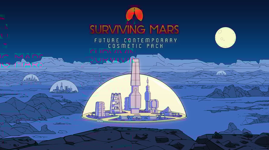 Surviving Mars: Future Contemporary Cosmetic Pack