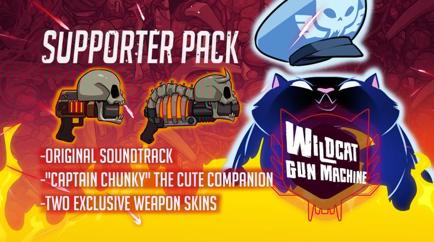 Wildcat Gun Machine - Supporter Pack