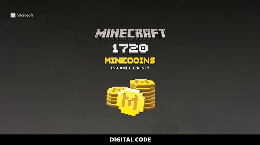 Minecraft Minecoins 1720 9.99 EUR Gift Code