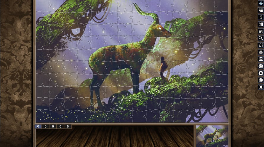 Pixel Puzzles Illustrations & Anime - Jigsaw Pack: Legendary Beasts