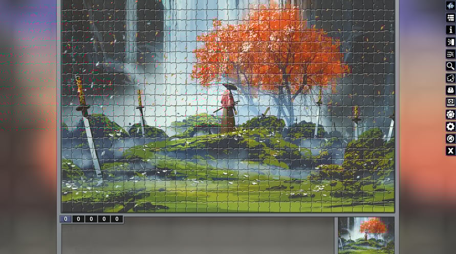 Pixel Puzzles Illustrations & Anime - Jigsaw Pack: Samurai