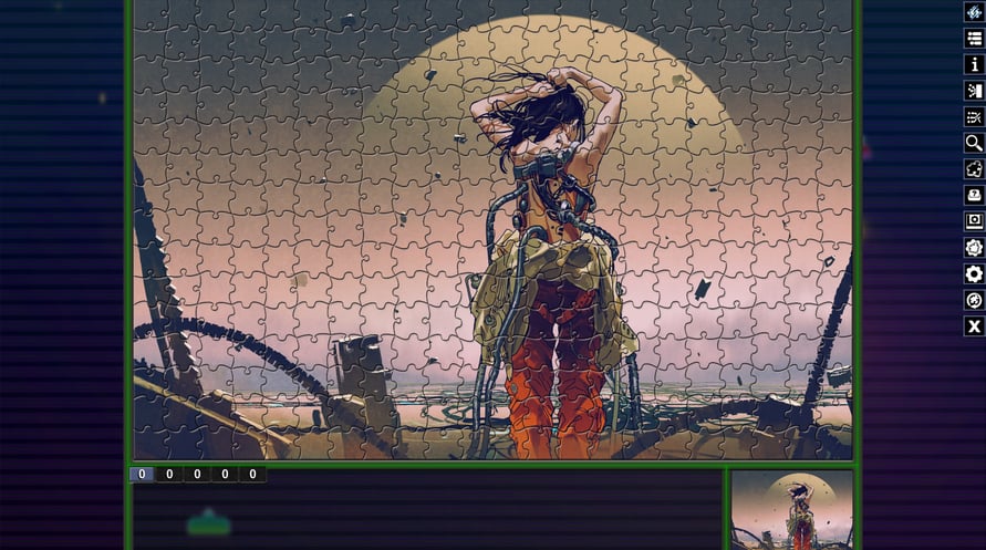 Pixel Puzzles Illustrations & Anime - Jigsaw Pack: Sci-Fi