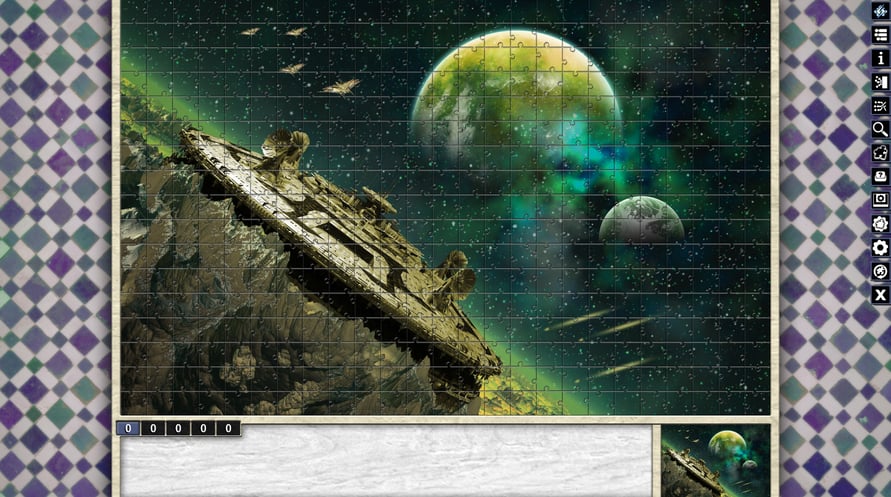 Pixel Puzzles Illustrations & Anime - Jigsaw Pack: Space