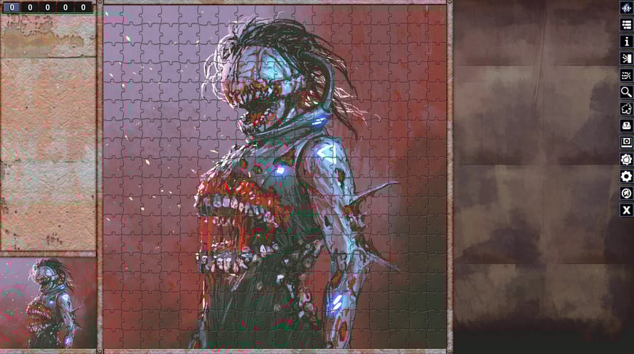Pixel Puzzles Illustrations & Anime - Jigsaw Pack: Horror