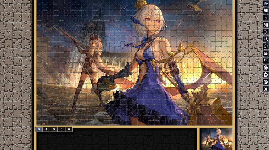 Pixel Puzzles Illustrations & Anime - Jigsaw Pack: Gun Girls