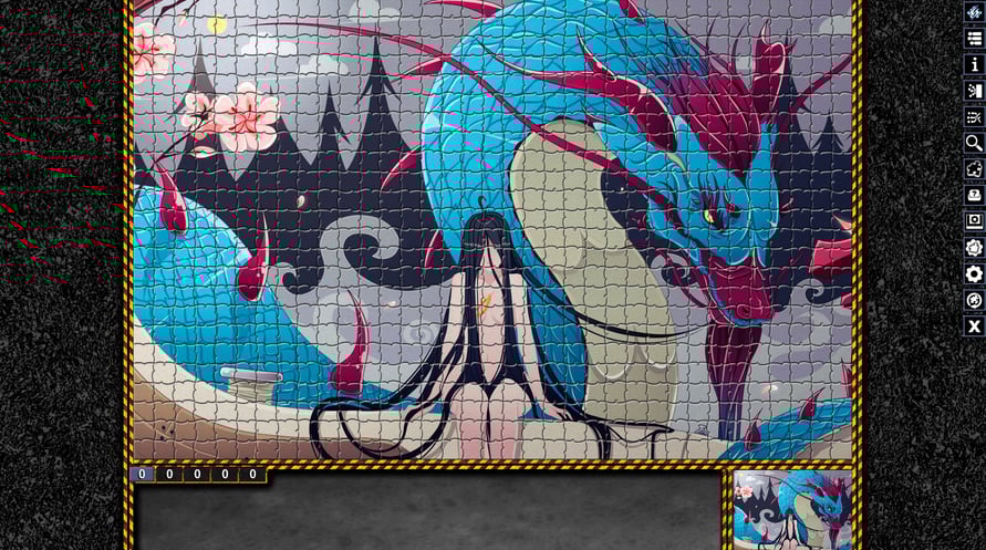 Pixel Puzzles Illustrations & Anime - Jigsaw Pack: Dragons