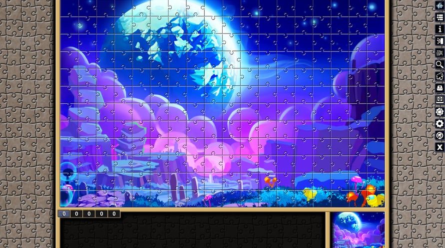 Pixel Puzzles Illustrations & Anime - Jigsaw Pack: Distant Worlds