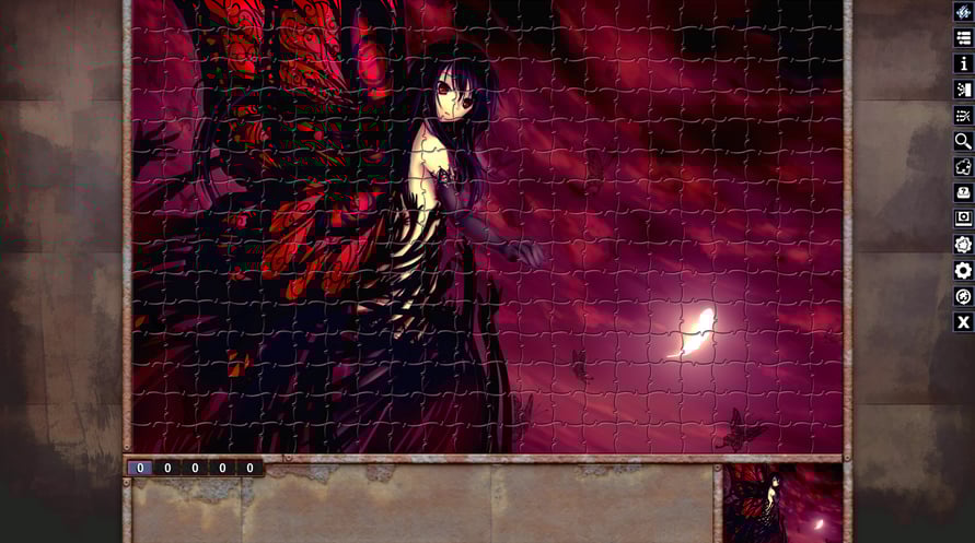 Pixel Puzzles Illustrations & Anime - Jigsaw Pack: Dark Sided