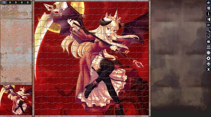 Pixel Puzzles Illustrations & Anime - Jigsaw Pack: Dark Sided