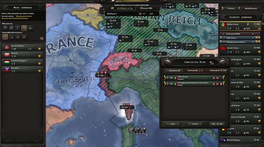 Hearts of Iron IV: By Blood Alone