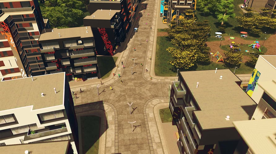 Cities: Skylines - Plazas & Promenades