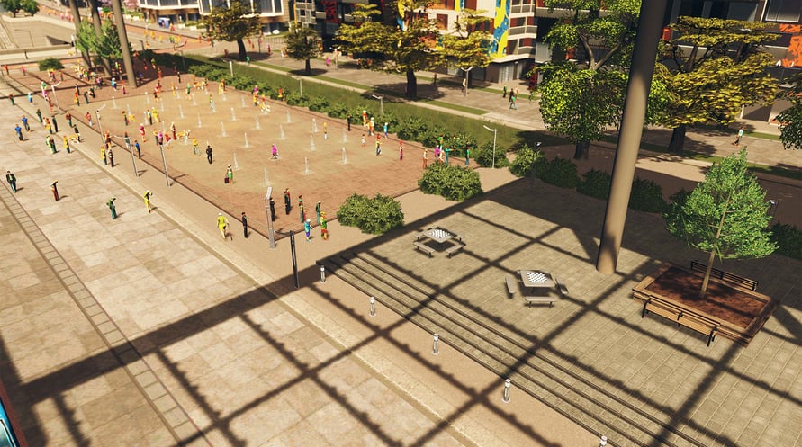 Cities: Skylines - Plazas & Promenades