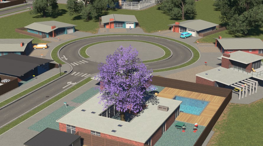 Cities: Skylines - Content Creator Pack: Mid-Century Modern
