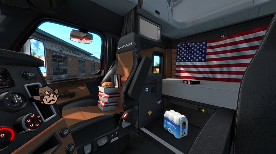 American Truck Simulator - Cabin Accessories