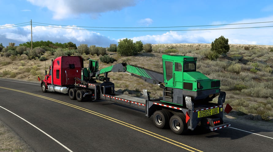American Truck Simulator - Forest Machinery