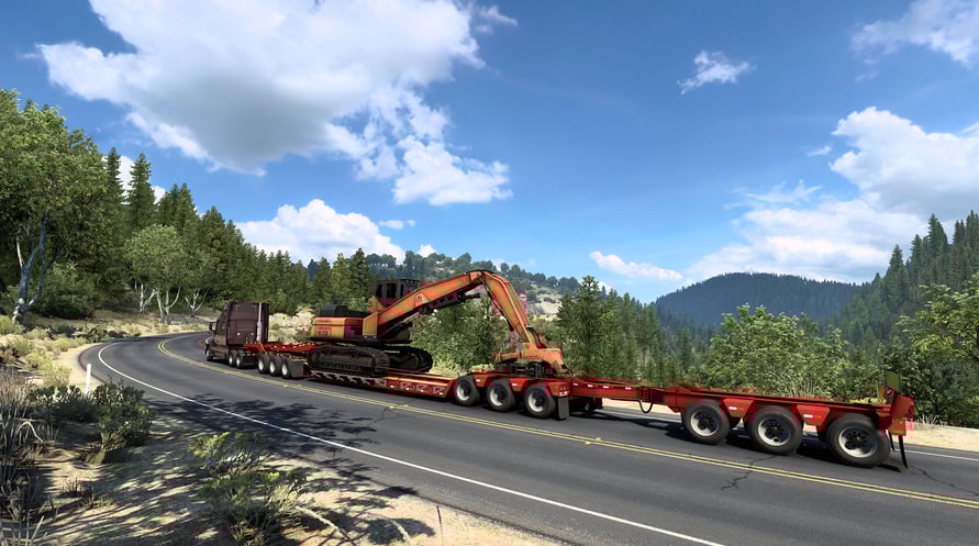 American Truck Simulator - Forest Machinery
