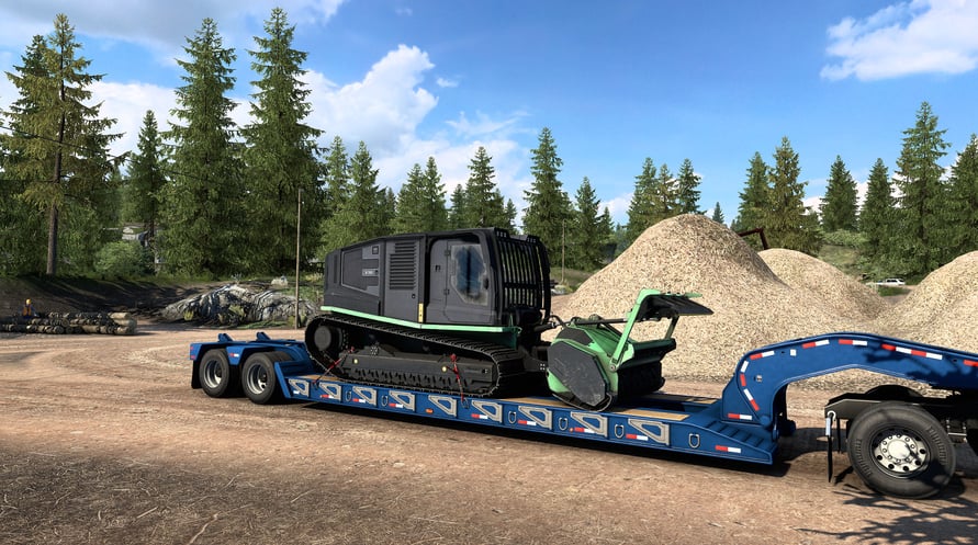 American Truck Simulator - Forest Machinery