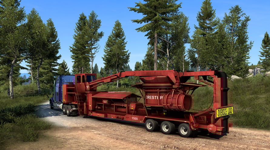 American Truck Simulator - Forest Machinery