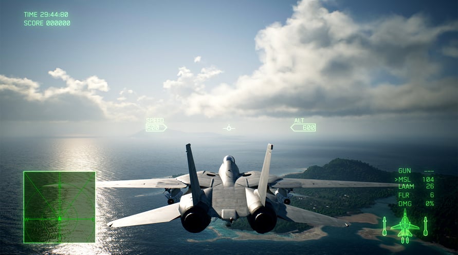 ACE COMBAT 7: SKIES UNKNOWN - TOP GUN: Maverick Aircraft Set