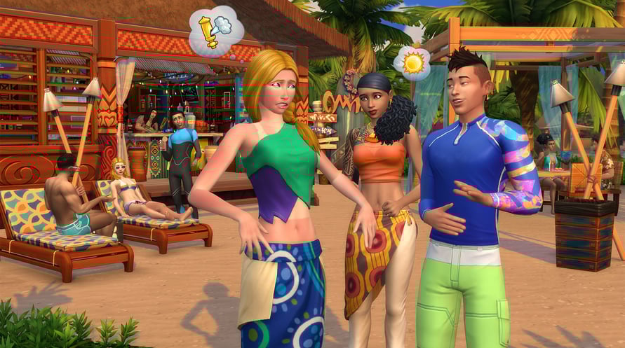 THE SIMS 4 - ISLAND LIVING