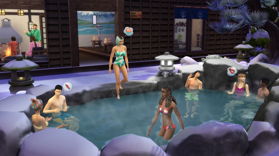 THE SIMS 4 - SNOWY ESCAPE