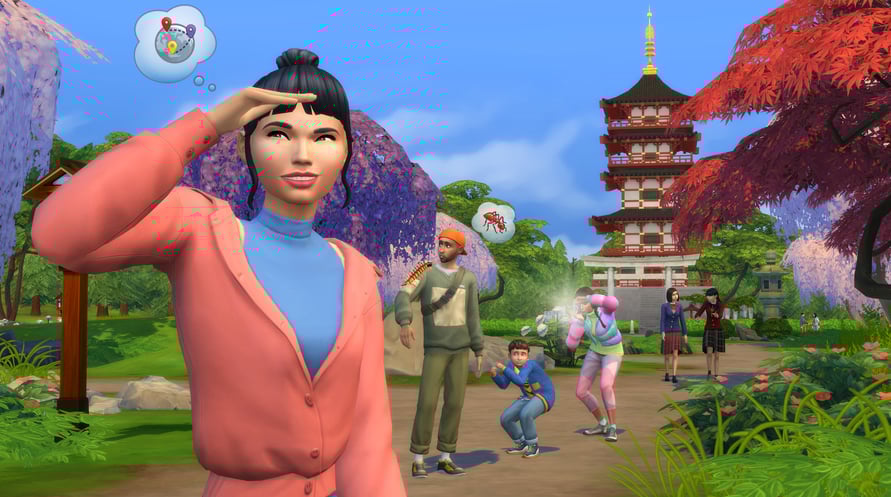 THE SIMS 4 - SNOWY ESCAPE