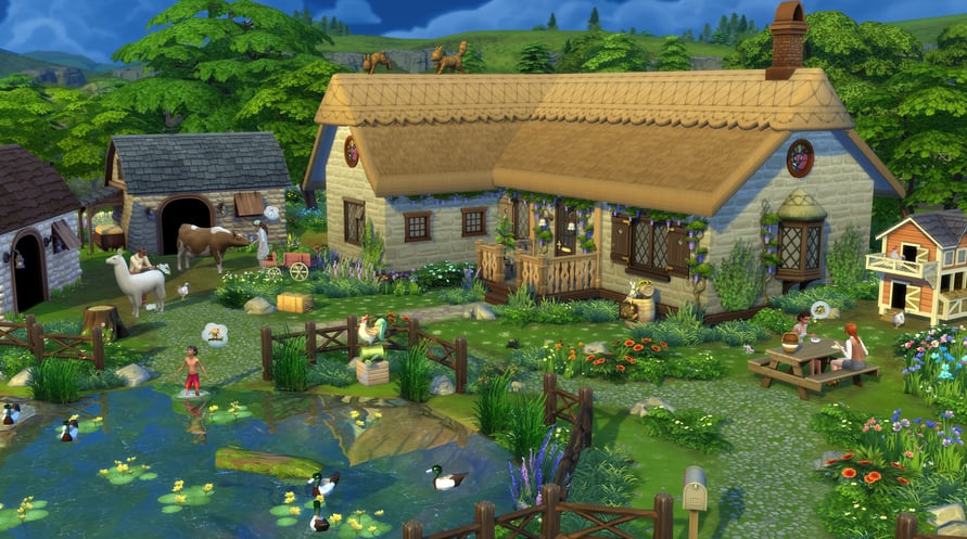 THE SIMS 4 - COTTAGE LIVING