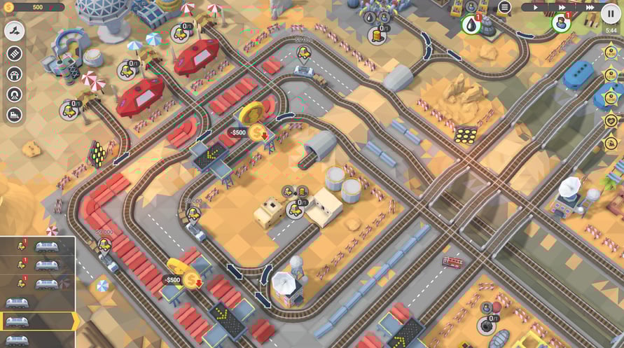 Train Valley 2: Workshop Gems - Sapphire