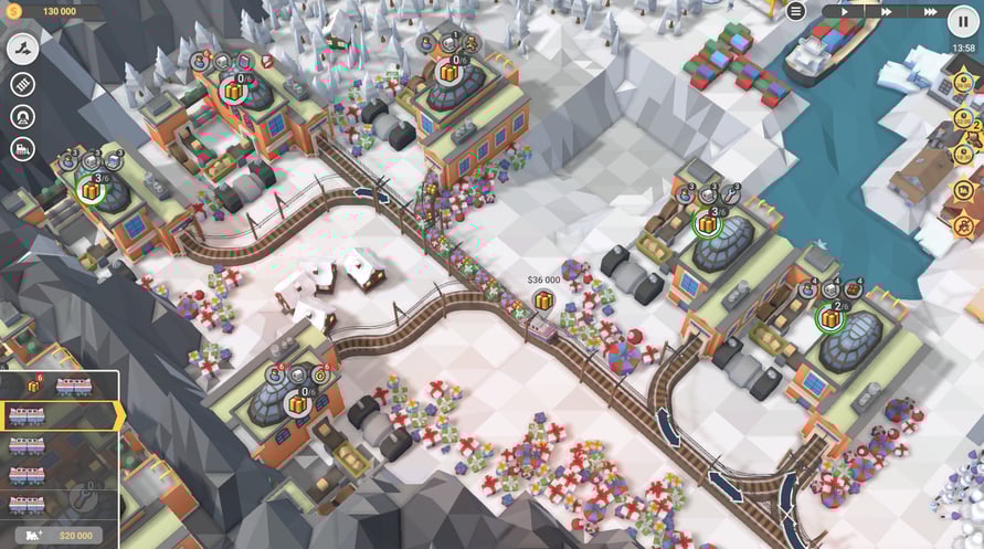 Train Valley 2: Workshop Gems - Sapphire