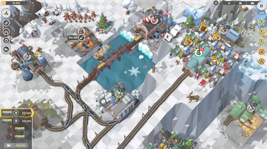 Train Valley 2: Workshop Gems - Sapphire