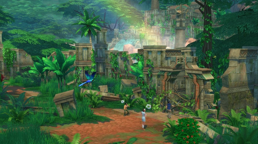 THE SIMS 4 - JUNGLE ADVENTURE
