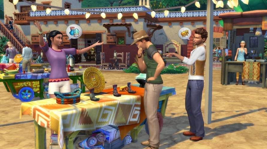 THE SIMS 4 - JUNGLE ADVENTURE