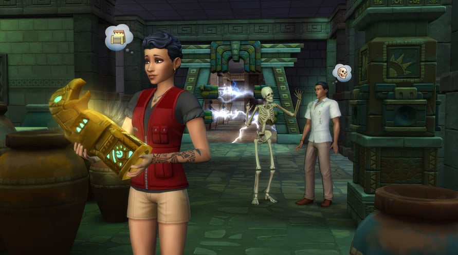 THE SIMS 4 - JUNGLE ADVENTURE