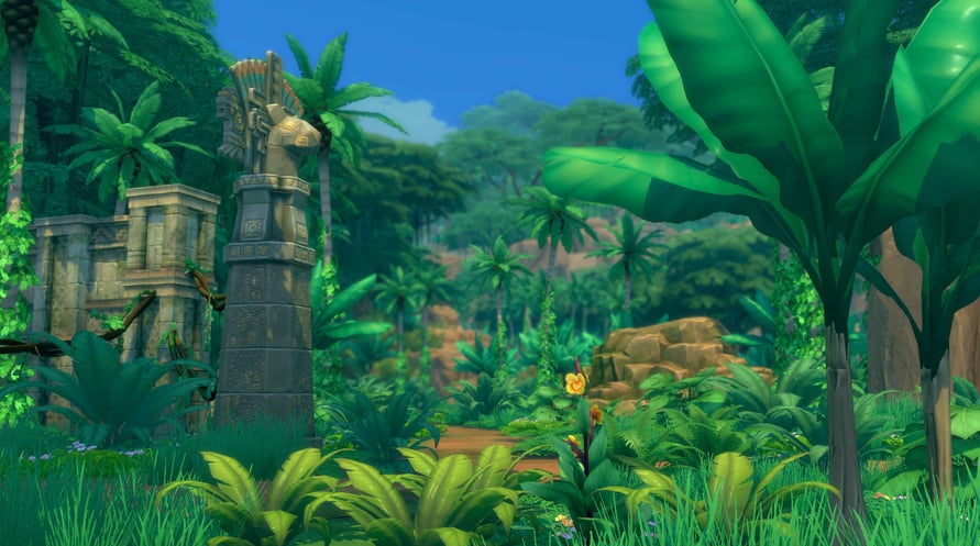 THE SIMS 4 - JUNGLE ADVENTURE