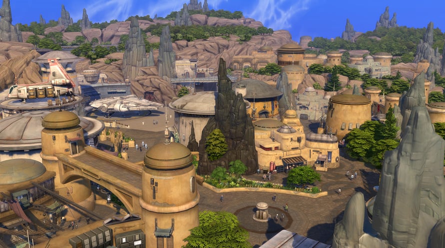 THE SIMS 4 - STAR WARS JOURNEY TO BATUU