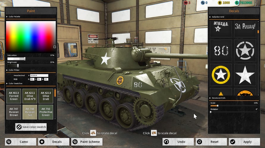 Tank Mechanic Simulator - First Supply