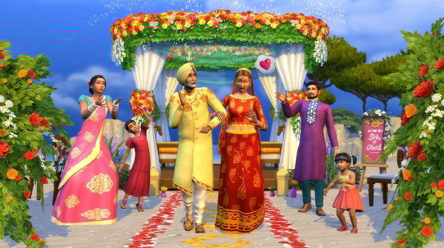 THE SIMS 4 - MY WEDDING STORIES