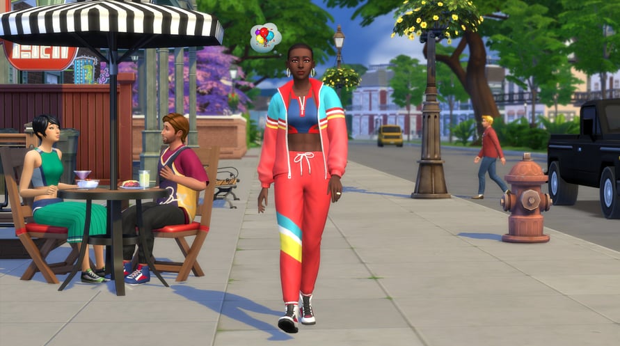 THE SIMS 4 - THROWBACK FIT KIT