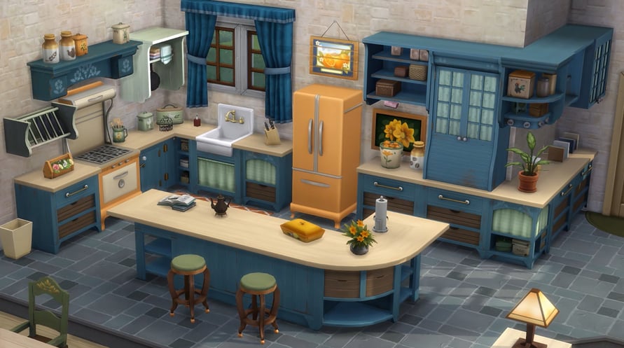 THE SIMS 4 - COUNTRY KITCHEN KIT