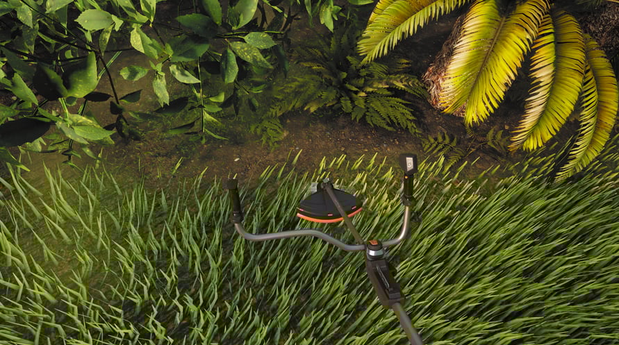 Lawn Mowing Simulator - Dino Safari