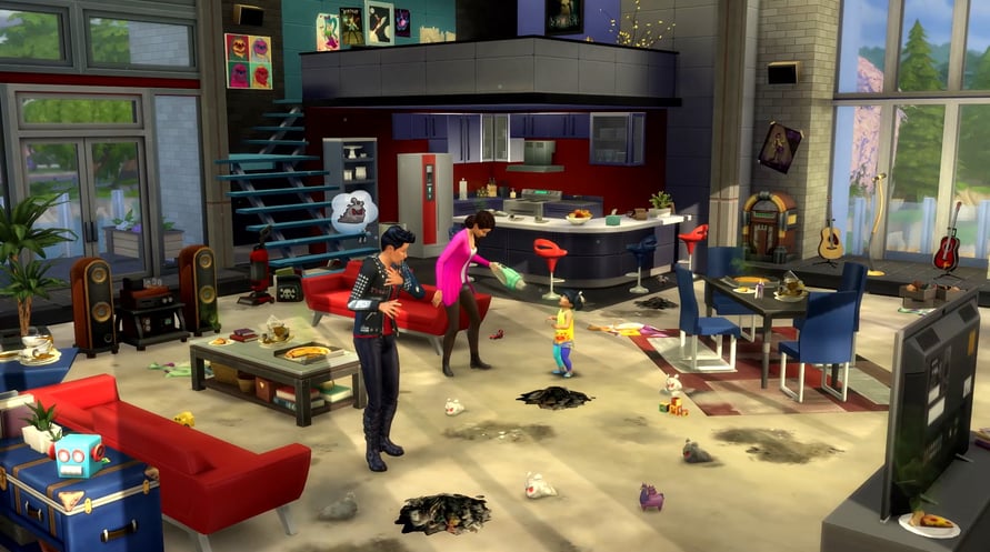 THE SIMS 4 - BUST THE DUST KIT