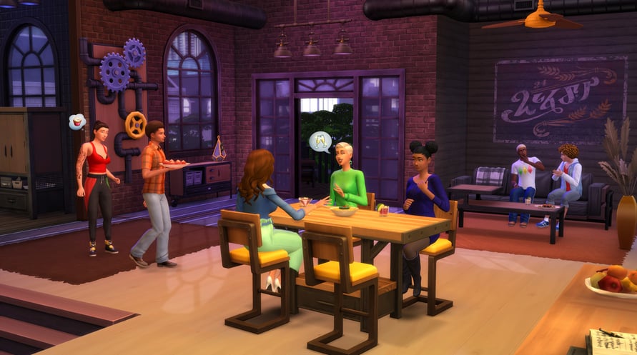 THE SIMS 4 - INDUSTRIAL LOFT