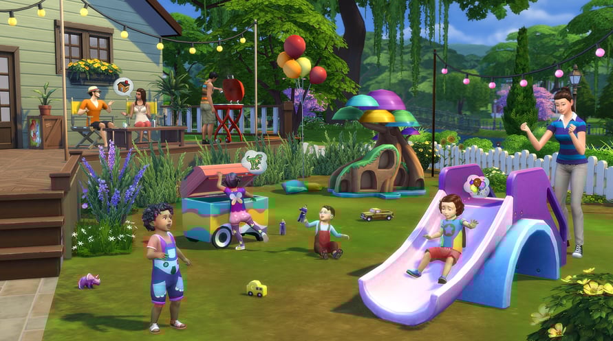 THE SIMS 4 - TODDLER STUFF