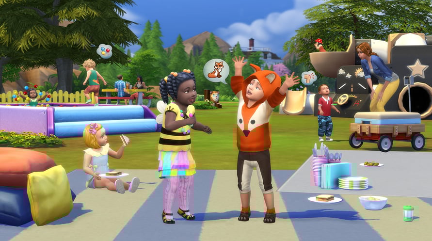 THE SIMS 4 - TODDLER STUFF