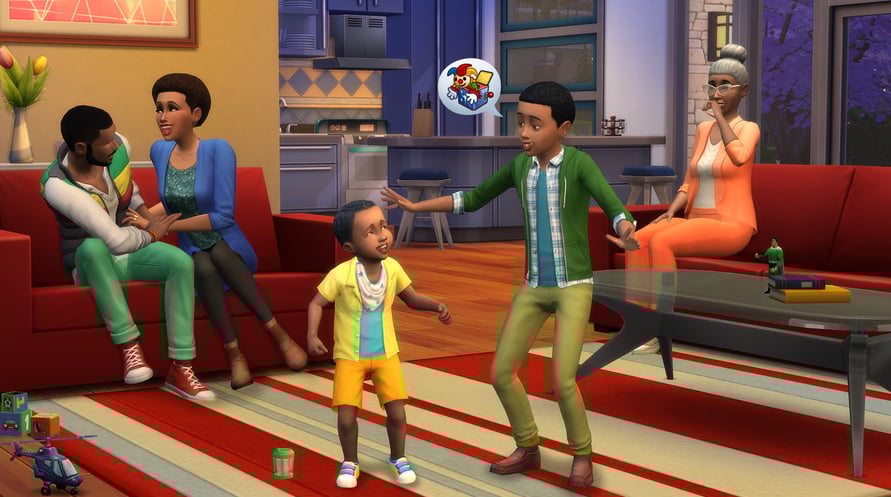 THE SIMS 4 - TODDLER STUFF
