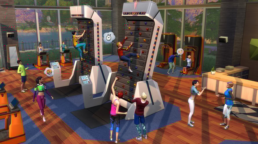 THE SIMS 4 - FITNESS STUFF