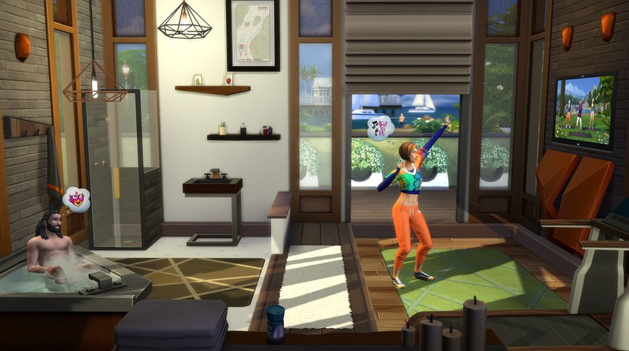 THE SIMS 4 - FITNESS STUFF
