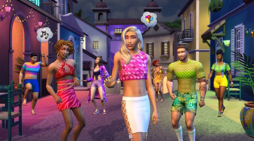 THE SIMS 4 - CARNAVAL STREETWEAR