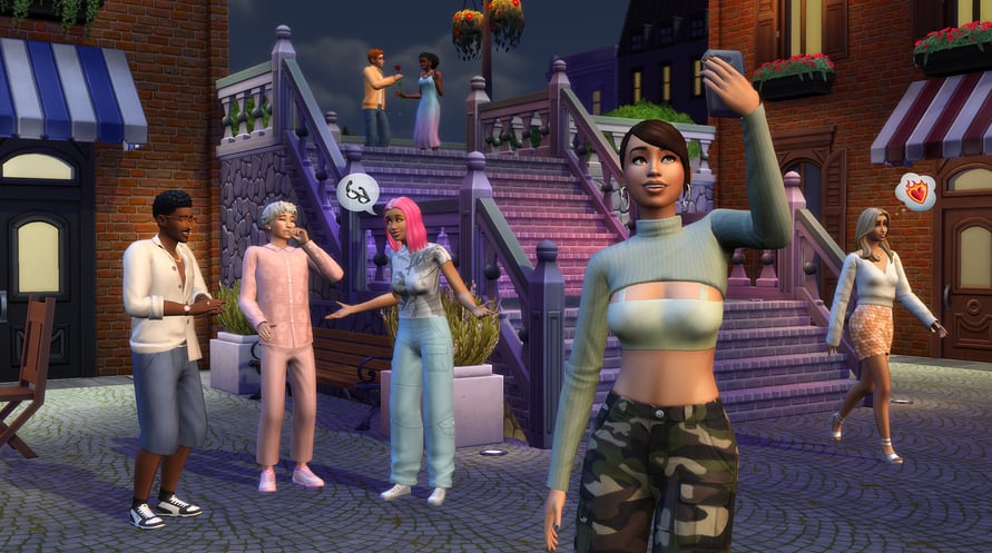 THE SIMS 4 - MOONLIGHT CHIC